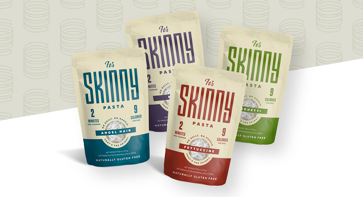 LRXD Helps Make Over Your Pasta Aisle with It's Skinny Packaging Redesign -  Common Good