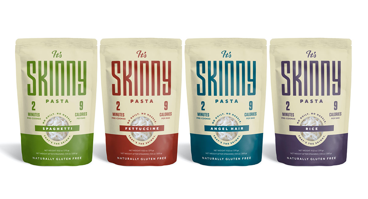 LRXD Helps Make Over Your Pasta Aisle with It's Skinny Packaging Redesign -  Common Good