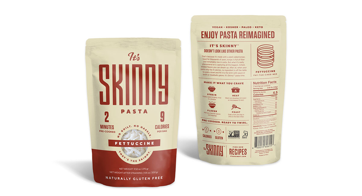 LRXD Helps Make Over Your Pasta Aisle with It's Skinny Packaging Redesign -  Common Good